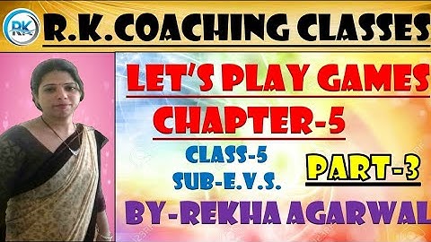 RBSE;CBSE/Class 5th /E.V.S. /Chapter 5 :-(Let