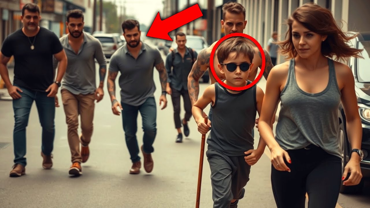 Gang Members Intimidate A Blind Single Mom Daughter, Not knowing her mother once served in the Navy