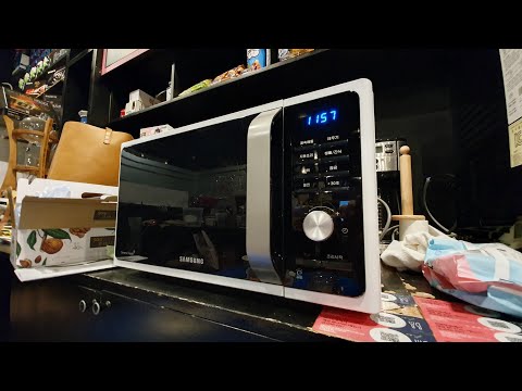 어느 부부의 저녁 (삼성 전자렌지 MS23F301TAW Samsung Microwave oven review)