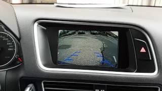 installation Adding Backup Reverse Camera Audi Q5 MMI