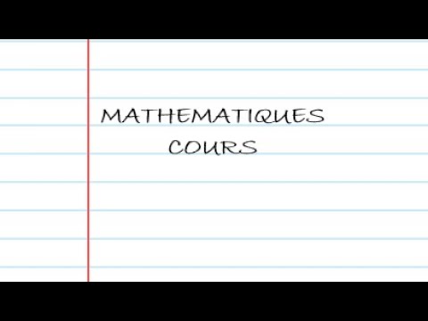 Variables aléatoires - Cours 3