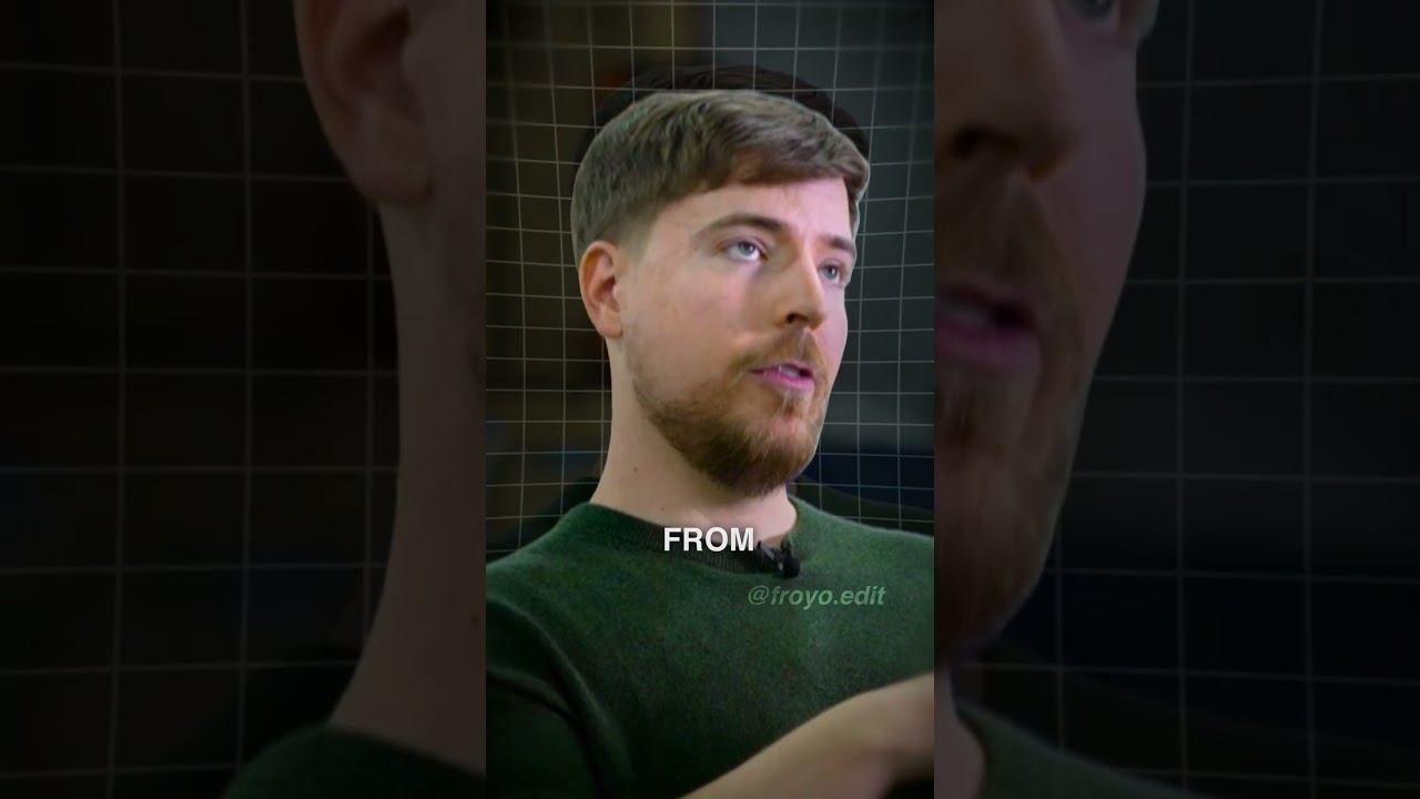Mr Beast talks about the process of his content