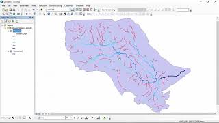 Calculating Stream Network Numbers usin ArcGis