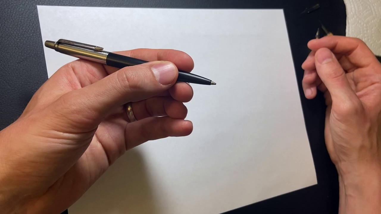 How to hold a pen (or pencil) properly and write without pain - YouTube