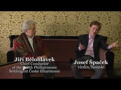 Dvořák, Suk, Janáček – Violin Concertos / Josef Špaček, Jiří Bělohlávek (album teaser)