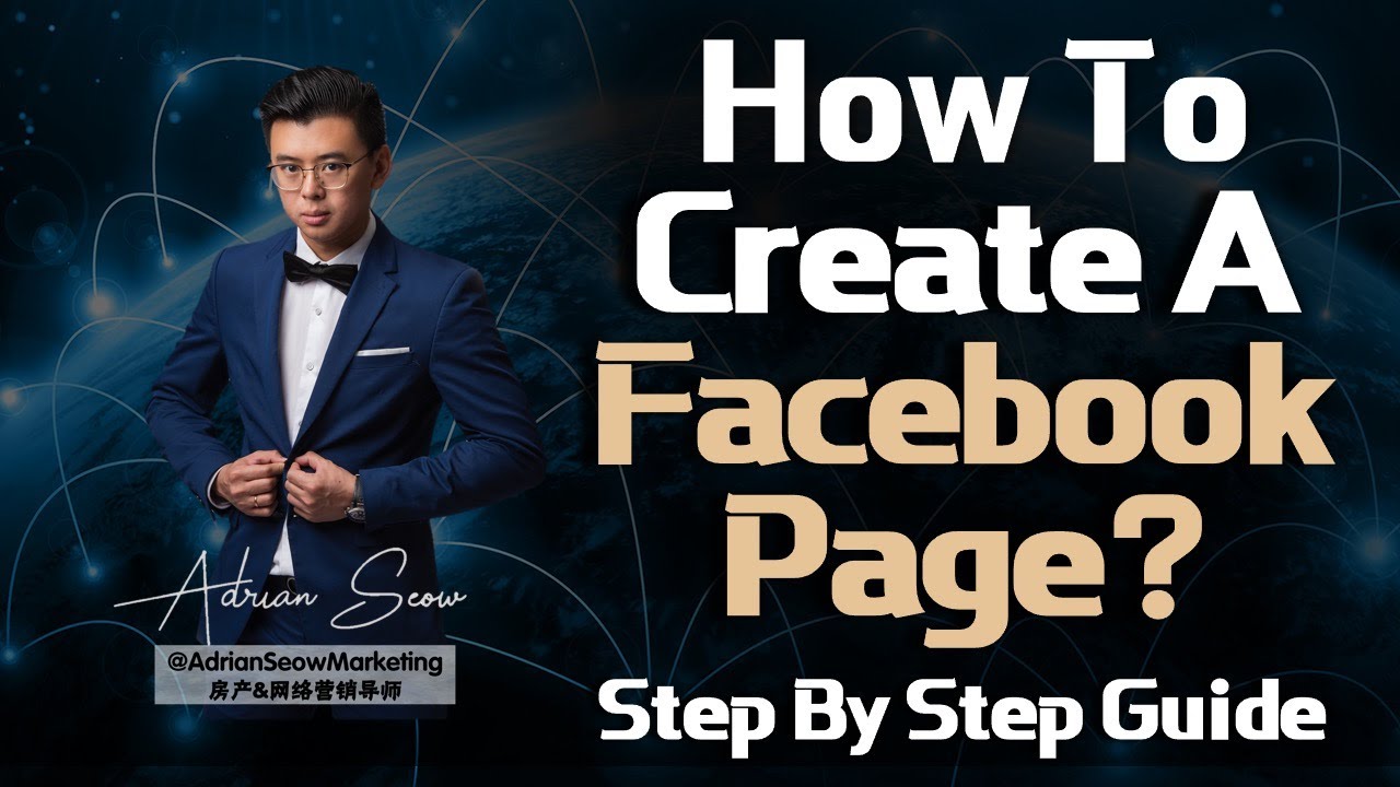 How To Create A Facebook Page? Step By Step Guide | Adrian Seow - YouTube