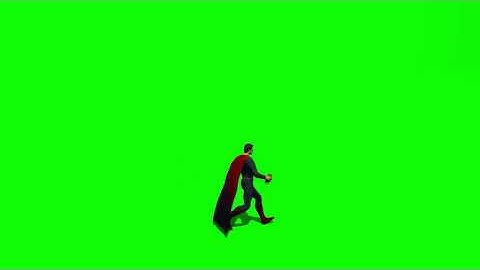 Superman Subscribe button green screen #green_screen #rgb #vfx