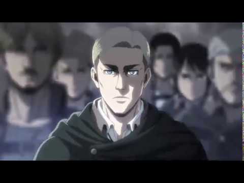 Attack on Titan Opening with Gundam IBO OP4 song (KANA BOON - Fighter)