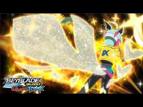 BEYBLADE BURST QUADSTRIKE Episode 2 Part 2: The Rebirth! Divine