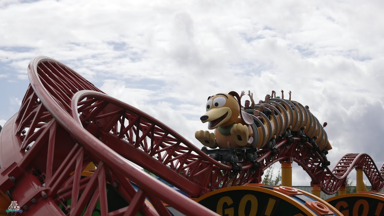 Slinky Dog Dash - POV - Disney's Hollywood Studios / Walt Disney World - MACK Rides - LSM Coaster