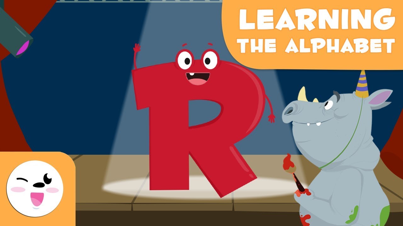 Learn The Letter R With Rhino Roy The Alphabet For Children Phonics For Kids Youtube