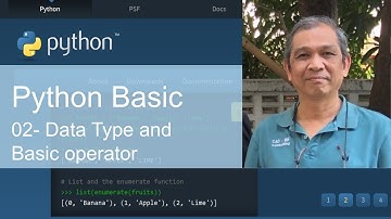 พื้นฐาน Python ตอนที่ 2 ชนิดข้อมูล หรือ Data Type
