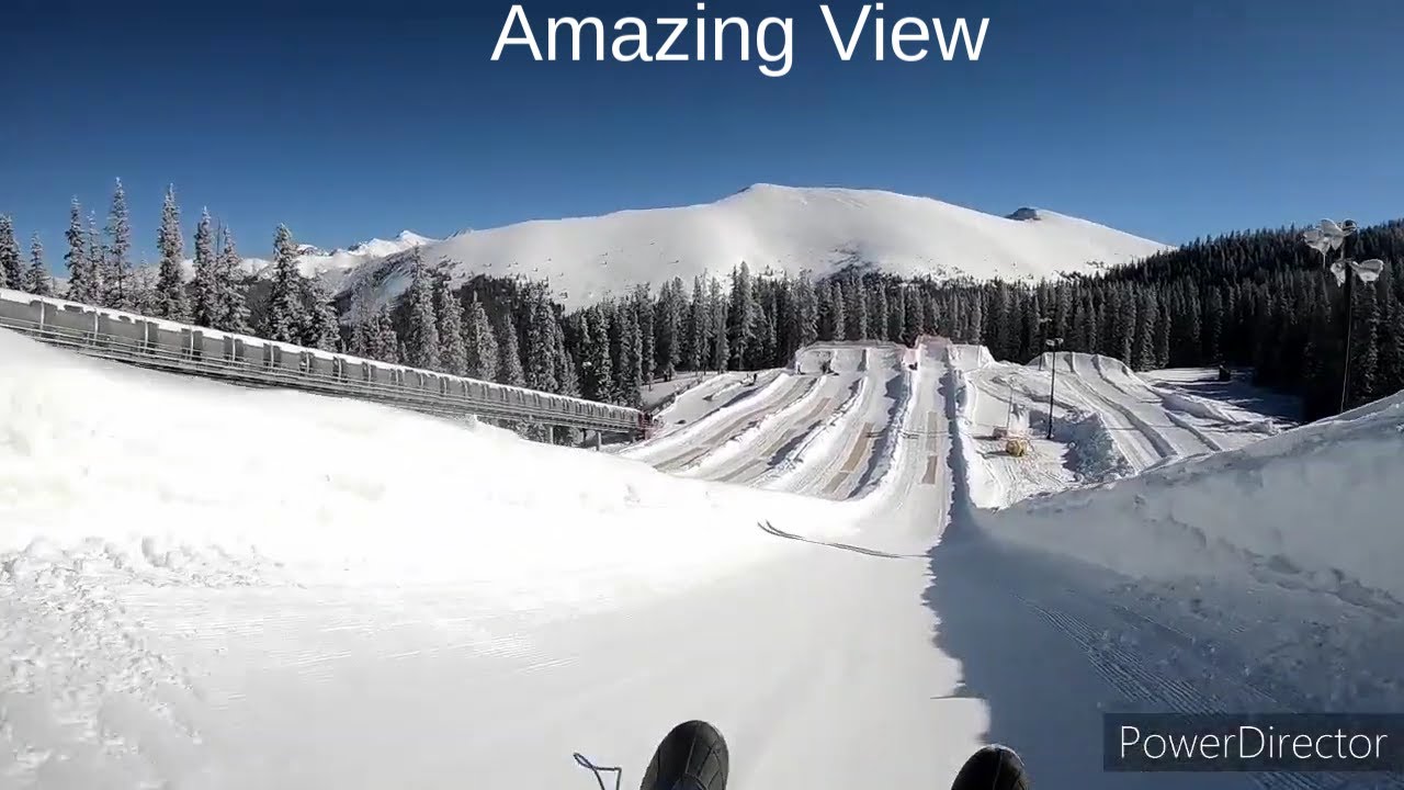 Epic snow tubing at keystone colorado YouTube