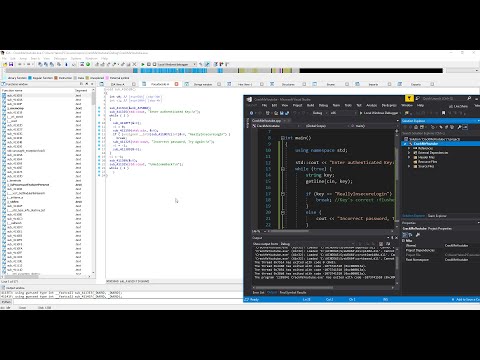 Disassembling a C++ Crackme - using IDA Pro