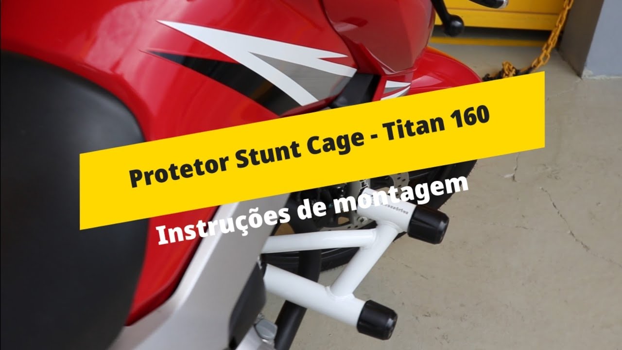 Protetor Whelling Stunt Titan 160 Bráz Acessórios