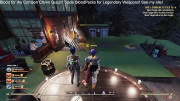 Bow and Commando Build for Sunday #fallout76 Stream (11,000+ hours PC WITH MODS)