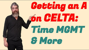 Time Management on CELTA | 5 More Tips To Get A Pass A On CELTA #6