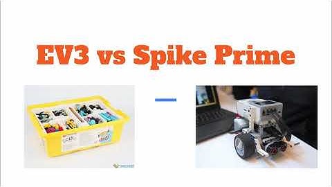 Ev3 vs Spike Prime Comparison