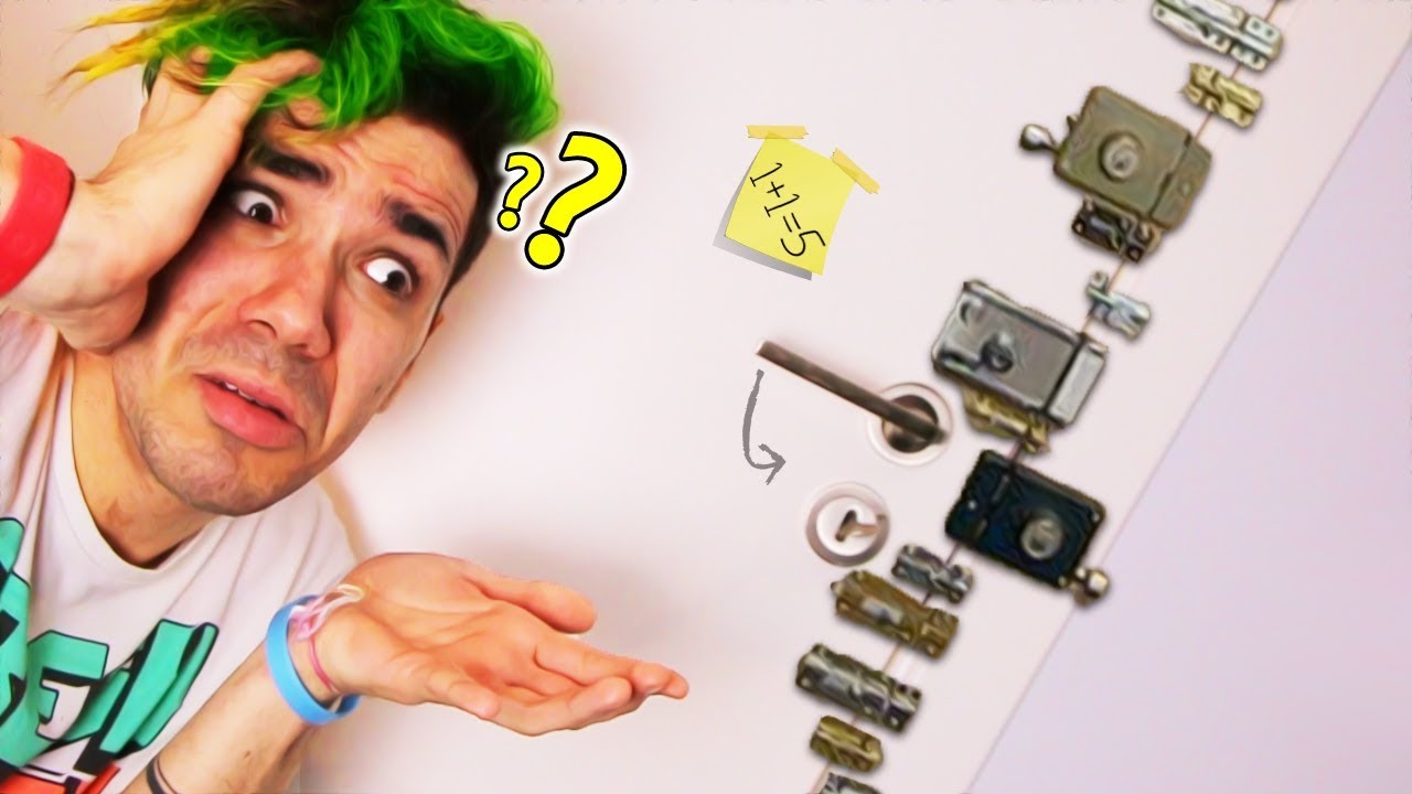 DESBLOQUEEI A PORTA MAIS DIFÍCIL DE ABRIR- Puzzle Box