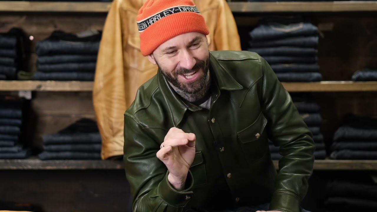 The Shop Y2 Leather Pant Collaboration First Look - YouTube