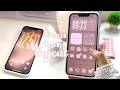 my 2026 NEW iPHONE LAYOUT 💌 iphone refresh | minimal layout &amp; declutter with me ☁️