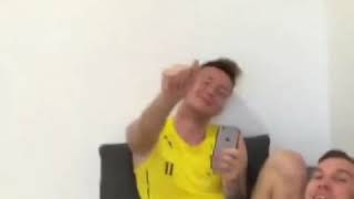 Marco Reus Grabs His Crotch