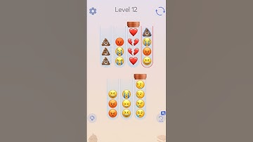 Emoji sort master level 12 #shorts #gameskamagicbox