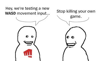 LoL Players discovering the new WASD input
