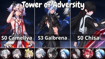 S0 Chisa | S3 Galbrena | S0 Camellya | ToA Hazard Tower Wuthering Waves 2.8