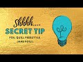 Quick Tip Tuesday: Foil Quill Freestyle and Foil Tricks!