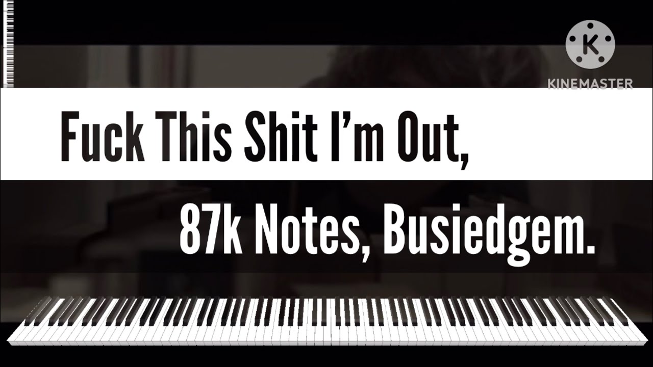 [Black Midi] Fuck This Shit I’m Out, 87k Notes, Busiedgem. - YouTube