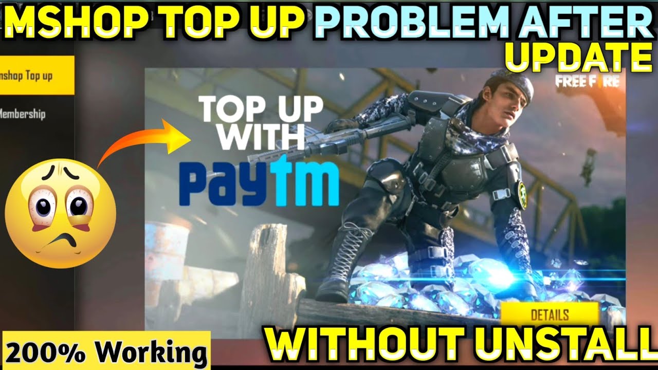 Mshop Top Up Free Fire Problem 2021 | Mshop top up free fire problem Solve In 2 Minutes 🔥 #3