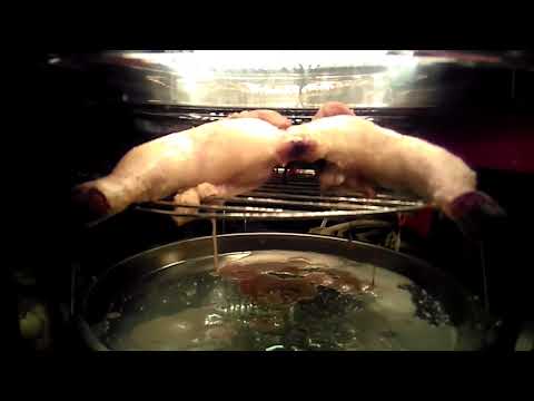 ქათმის შეწვა აერო გრილზე