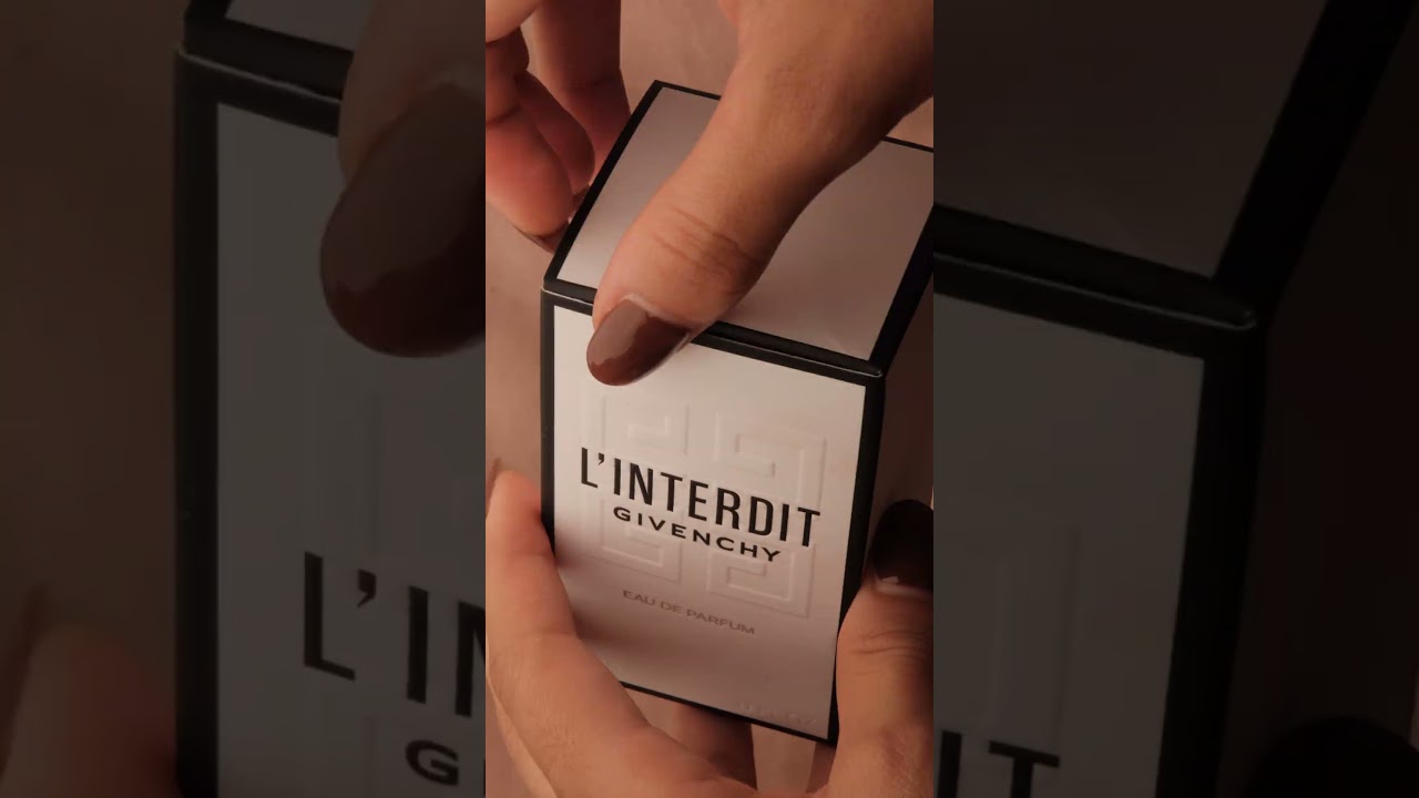 Coffret Givenchy l'interdit Kit - Perfume EDP + Batom Deep Velvet