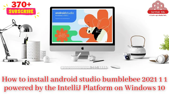How to install android studio bumblebee 2021.1.1 powered by the IntelliJ Platform on Windows 10