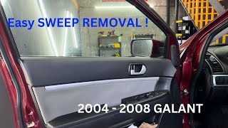 2004 - 2008 Mitsubishi Galant Sweep Removal