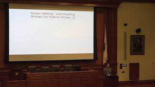 Harvard Litigation Finance Symposium Keynote: Professor David Wilkins