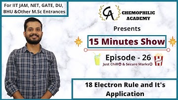 18 Electron Rule and It