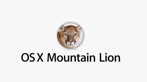 Apple OS X Mountain Lion