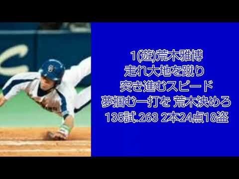 中日ドラゴンズ 2011年 1-9応援歌メドレー