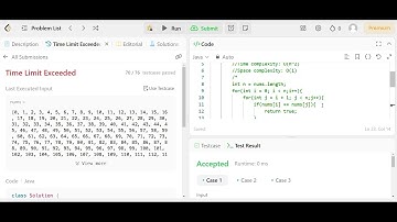 Leetcode problem 217 Contains Duplicate (Java)