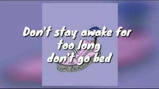 DEATH BED _ POWFU ( lyric )