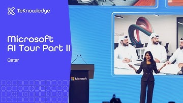 TeKnowledge Celebrates Success at Microsoft AI Tour Qatar