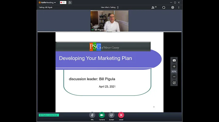 Developing Your Marketing Plan - Bill Pigula - 202...