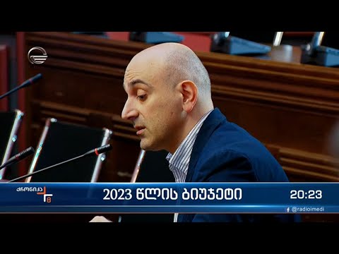 2023 წლის ბიუჯეტი