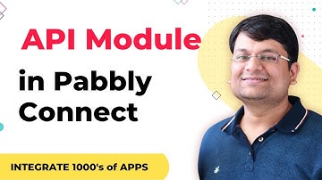 How to use API Module inside Pabbly Connect to Integrate 1000
