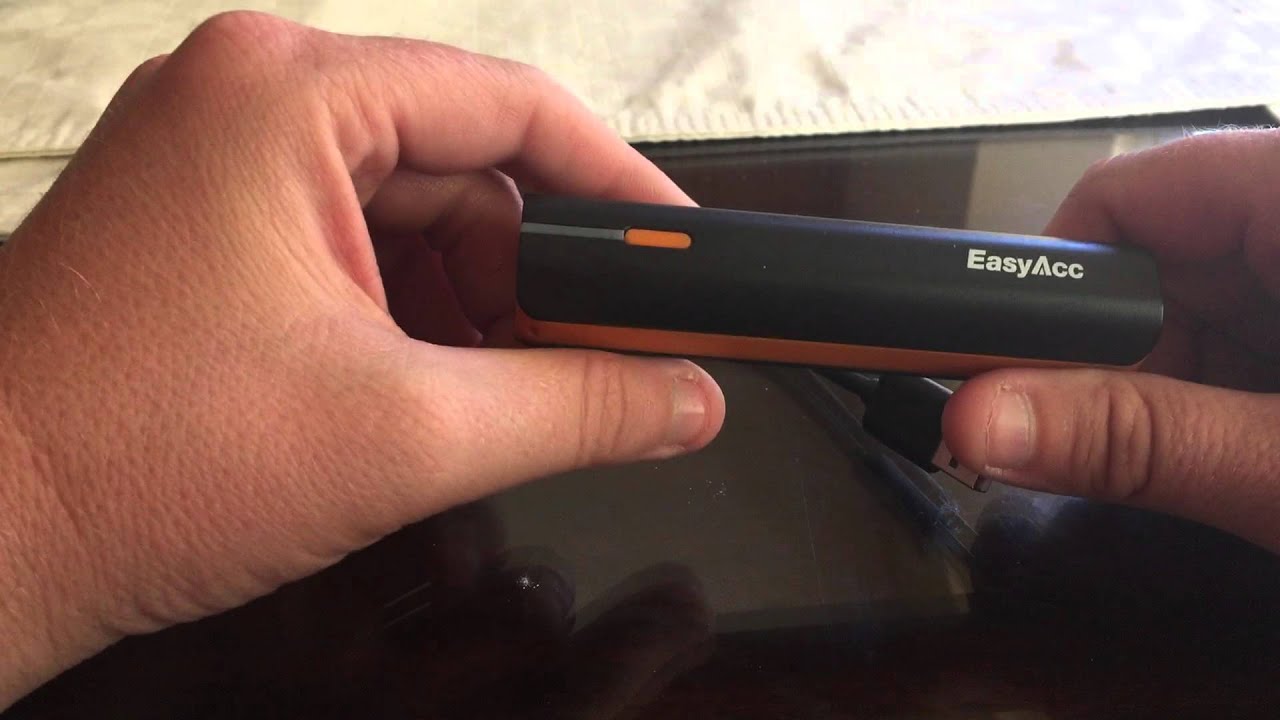 EasyAcc Ubright 3000 mAh Portable Power Bank Review