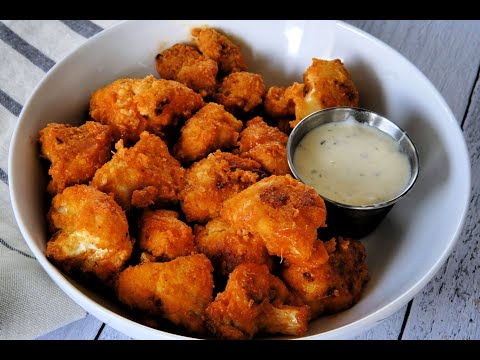 Appetizer Recipe: Buffalo Cauliflower Bites by Everyday Gourmet with Blakely