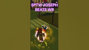 SPTW JOSEPH BEATS WR USER #yba #roblox #trending #shorts #tiktok #viralvideo #viralshorts #jjba