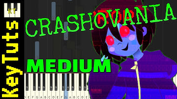 Crashovania [Errorshift - Undertale AU] - Medium Mode [Piano Tutorial] (Synthesia)